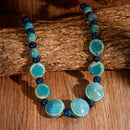 Collar cerámica - Azul
