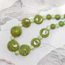 Collar cerámica - Verde