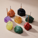 Porta incienso minimalista Cuarzo Rosa