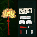 Lámpara de Papel Ármala tu mismo - Flor de Loto - Rincón Zen