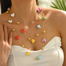Collar Corazón Pastel