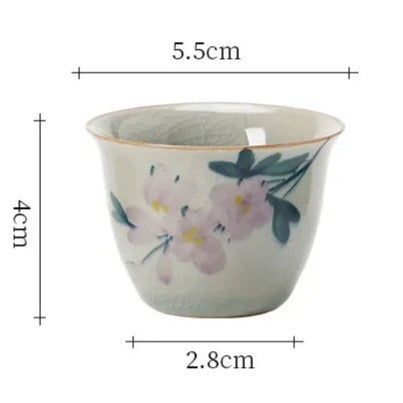 Vaso para bajativo - Magnolia - Rincón Zen