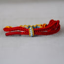 Pulsera de la suerte - Nudo y Flores