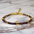 Pulsera Granate Carmesí