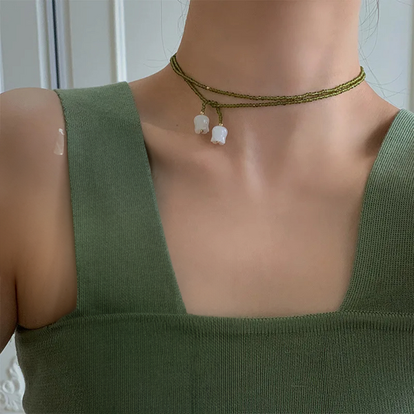 Collar Verde Oliva