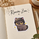 Pack de 63 pegatinas de gatos negros adorables