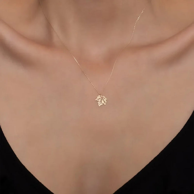 Collar Hoja Otoño