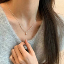 Collar Cadena Gota Plata