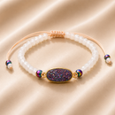 Pulsera Calcedonia Blanca