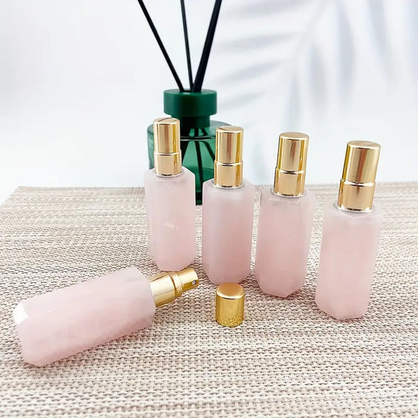 Botella perfume Amor de Cuarzo rosa