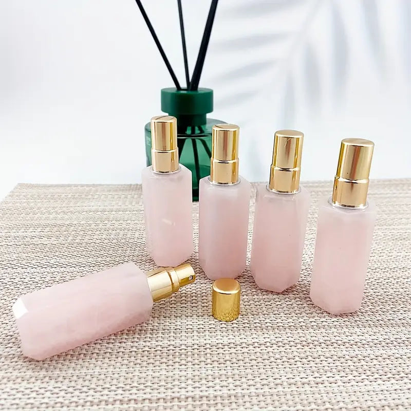 Botella perfume Amor de Cuarzo rosa