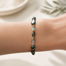 Pulsera Cuarzo Rutilado Verde