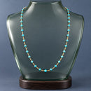 Collar Largo Turquesa