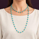 Collar Largo Turquesa