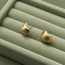 Aros Metal Dorado Geométrico