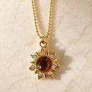 Collar Sol Ojo de Tigre