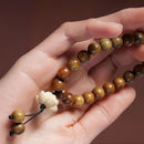 Pulsera Sándalo - Loto Madera