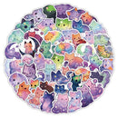 Pegatinas de Gatitos Galácticos x55