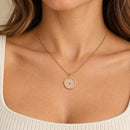 Collar Semilla de Mostaza de Fe Dorada