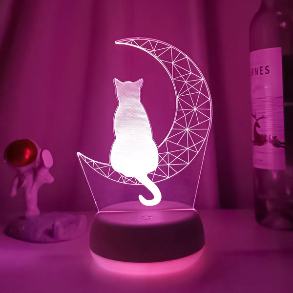 Lámpara gato