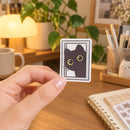 Stickers de Gatitos Negros kawaii