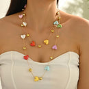 Collar Corazón Pastel