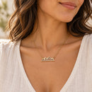 Collar Montañas de Fe con Semilla de Mostaza