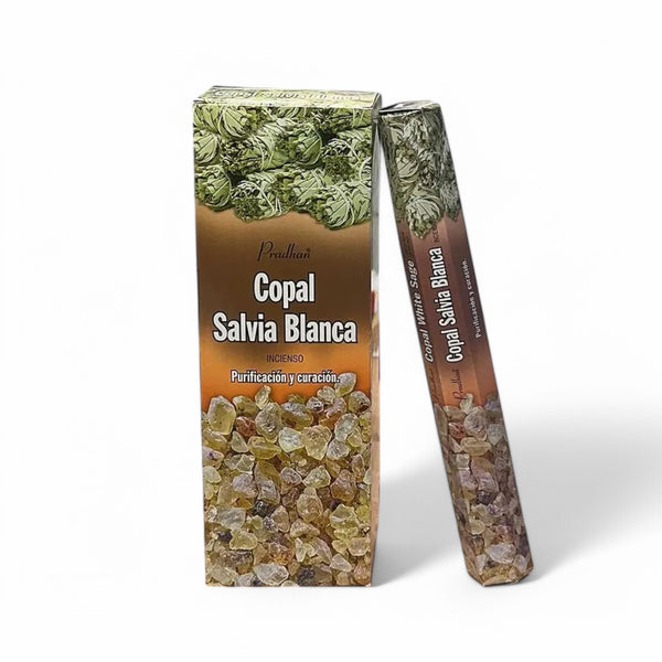 Incienso Pradhan -  Copal Salvia Blanca