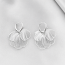 Aros Pluma Plateada