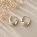 Aros Gota Plata