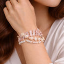 Pulsera - Susurro Perlas Rosado