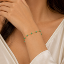 Pulsera de Prosperidad en Aventurina Verde