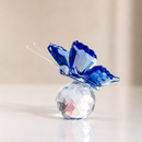 Atrapasol Mariposa de Cristal - Azul