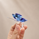 Atrapasol Mariposa de Cristal - Azul