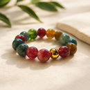 Anillo Turmalinas de colores