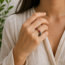 Anillo Turmalinas de colores