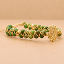 Brazalete de Jaspe Verde