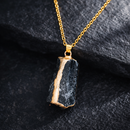 Collar Guardián Obsidiana