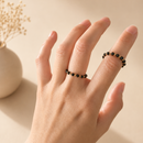 Anillo de Ágata Negra