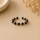 Anillo de Ágata Negra