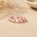 Anillo de Turmalina Rosa