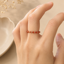 Anillo de Cornalina