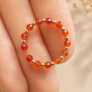 Anillo de Cornalina