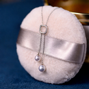 Collar Cuadrado de Plata