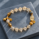 Pulsera Ojo de Tigre Dorado