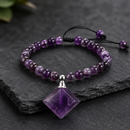 Pulsera Amatista Transmutadora (Rombo)