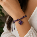 Pulsera Amatista Transmutadora (Rombo)