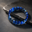 Pulsera Facetada Lapislázuli