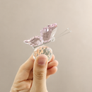 Atrapasol Mariposa de Cristal - Rosada