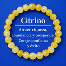 Pulsera Citrino Abundancia Prosperidad